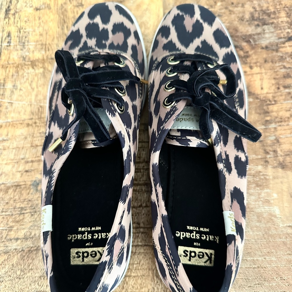 Keds X Kate Spade New York Leopard Print Sneakers